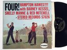 HAMPTON HAWES + KESSEL, MANNE & MITCHELL: FOUR  contemporary LP / STEREO DG NM