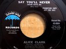 ALICE CLARK You Got a Deal 45 7