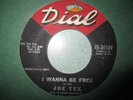 JOE TEX  I WANNA BE FREE R&B NORTHERN SOUL ON DIAL