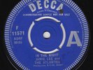 JAMIE LEE & THE ATLANTICS In The Night RARE Joe Meek UK 45 RGM freakbeat garage