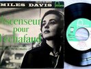 MILES DAVIS / BARNEY WILEN ascenseur pour l'echafaud Original French EP Fontana