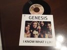 GENESIS *I KNOW WHAT I LIKE* 7'' PORTUGUESE EDIITON RARE EXC