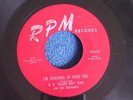B B Blues Boy King/I'm Cracking Up Over You-Ruby Lee/RPM Records 45x450/EX to M-