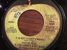 DAVID PEEL F Is Not A Dirty Word Lennon Apple Beatles promo only NM top 1978