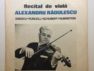 ALEXANDRU RADULESCU viola recital Enescu Purcell Schubert ELECTRECORD