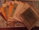 ERNST BUSCH - 9er Set mit Original Autogramm/ Widmungen  - 2x7