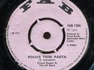 Prince Buster - Police Trim Rasta / Smooth UK FAB 7