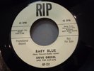 130... ROCKABILLY HOT ROD GANG STEVE DREXEL GENE VINCENT PROMO 45 BABY BLUE RIP
