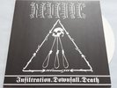 REVENGE - INFILTRATION.DOWNFALL.DEATH LP white Vinyl Blasphemy Conqueror Slayer