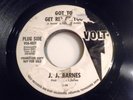 J. J. BARNES Got To Get Rid of You VOLT NORTHERN SOUL DJ 45 Snow Flakes HEAR IT