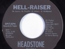 Psych Rock 45 HEADSTONE Hell-Raiser EPITAPH HEAR