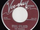 SPANIELS - Vee-Jay 301 - Heart and Soul / Baby, It's You- DOO-WOP 45 VG++ (orig)