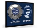 Sex Pistols God Save The Queen Framed Silver Disc Display Vinyl (C1)