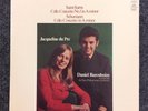 Jacqueline du Pre Daniel Barenboim S 36642 Angel Saint-Saens Schumann Cello