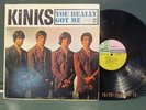 The KINKS You Really Got Me 1966 R 6143 1st Tri Color Vinyl lp Record