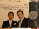 GLENN GOULD LEONARD BERNSTEIN BEETHOVEN LP Piano Concerto No 4 MS 6262 NM/VG+