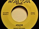 BONGO ROCKERS Apache / The Champ VINYL 45 Hammond Funk Soul Dj Breaks Mohawks 7