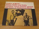 LP JOHNNY GRIFFIN,EDDIE LOCKJAW DAVIS LOOKIN AT MONK JAZZLAND 939 STEREO REC M-