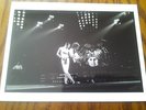 Rare Original Promo Proof Photo B&W Print Freddie Mercury & Brian May Queen Live