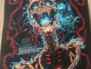 METALLICA SCREEN PRINTED POSTER BIRMINGHAM LG  ARENA  30/10/17  WORLDWIRED TOUR
