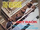 Beatles Get Back Cover Only with Beautiful Purple Swirl Fantasy LP