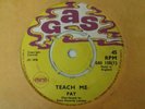 Pat Kelly Teach Me 1970 UK Gas 45 NEAR MINT