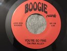 Modern Soul Boogie 45 Tin Pan Alley - You're So Fine BOOGIE RECORDS