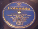 JAZZ BEN SELVIN You're Getting to Be A Habit With Me/Young&Healthy COLUMBIA 2731
