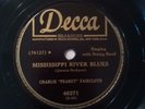78-  DECCA record Mississippi Blues, Charlie Peanut Faircloth 46271
