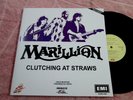 Marillion-Clutching at Straws LP Mexico Promo Radio Station Unique Cover EMI