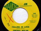 FREDDY NOLAN 45 Falling in Love / Don't Cha Know DIAMOND JIM soul jr1112
