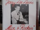 ROCKABILLY + JERRY LEE LEWIS alive & rockin´ LIVE 1980 VINYL killer