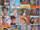 Gut 150 Singles, Deutschland, 50er und frühe 60er Jahre, Bildcover, mit Tabelle