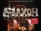 SAXON - 10 YEARS OF DENIM AND LEATHER LIVE IN NOTTINGHAM 1989 2 VINYL LP NEUF