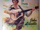 SIGNED: Living Words of Truth by John Linville, 33 RPM LP, 1981, Sacred Religion