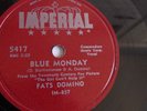 Fats Domino - 78rpm single 10-inch – Imperial #5417 Blue Monday