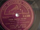 Glenn Miller - 78rpm single 10-inch  His Masters Voice #D.B.5595 Tuxedo Junction