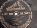 Elizabeth Wheeler - 78rpm single 10-inch – Victor #16392 The Mocking Bird