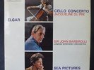 ELGAR Concerto DU PRE BARBORELLIU BAKER HMV ASD.655 UK 2nd Press STEREO LP NM