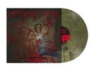 CANNIBAL CORPSE - red before black LP olive green marbled