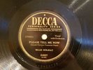 Billie Holiday - Please tell me now/Somebody's on my mind Vg Rare