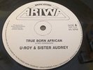 U Roy Sister Audrey True Born African Rare Killer UK  Roots 12