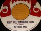 WAYMOND HALL- WHAT WILL TOMORROW BRING/APOLLOS - SOUL FUNK-TION - NOT ORIGINAL