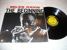 MILES DAVIS LP THE BEGINNING on PRESTIGE  MICROGROOVE Label  PRLP 7221 MONO