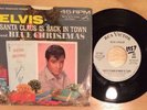 ELVIS PRESLEY 45 BLUE CHRISTMAS RCA 0647 WLP PROMO W/ SLEEVE CLEAN MINT-