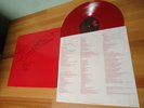 LP FALCO - FALCO 3 RED VINYL 1985 OIS GIG RECORDS GERMANY ROCK ME AMADEUS,JEANNY