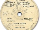 Rare BOBBY DARIN Rock'n Roll 78 RPM Record. Splish Splash