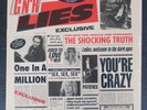 SEALED LP Guns N' Roses - Lies HYPE STICKER