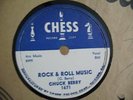 CHUCK BERRY ROCK & ROLL MUSIC / BLUE FEELING ROCK 78 ON CHESS 1671  M- COPY