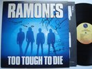 RAMONES Too Tough To Die NM SIRE LP Signed By All 4 Joey Johnny Dee Dee Marky 89